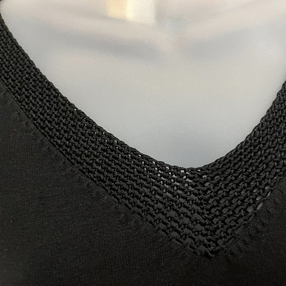 Geoffrey Beene black silk-blend top - Picture 2 of 3